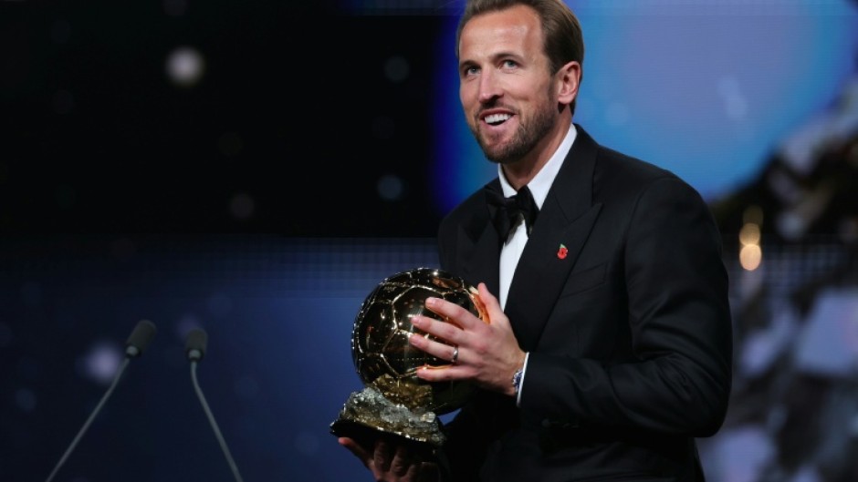 Harry Kane is the first Englishman to win the Ballon d'Or since 2001