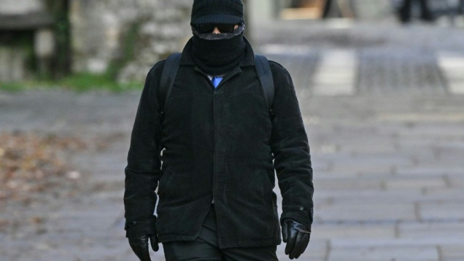 Mohammed Hassan outside Winchester Crown Court - one of four men who have denied sexual offences against Joanne Young