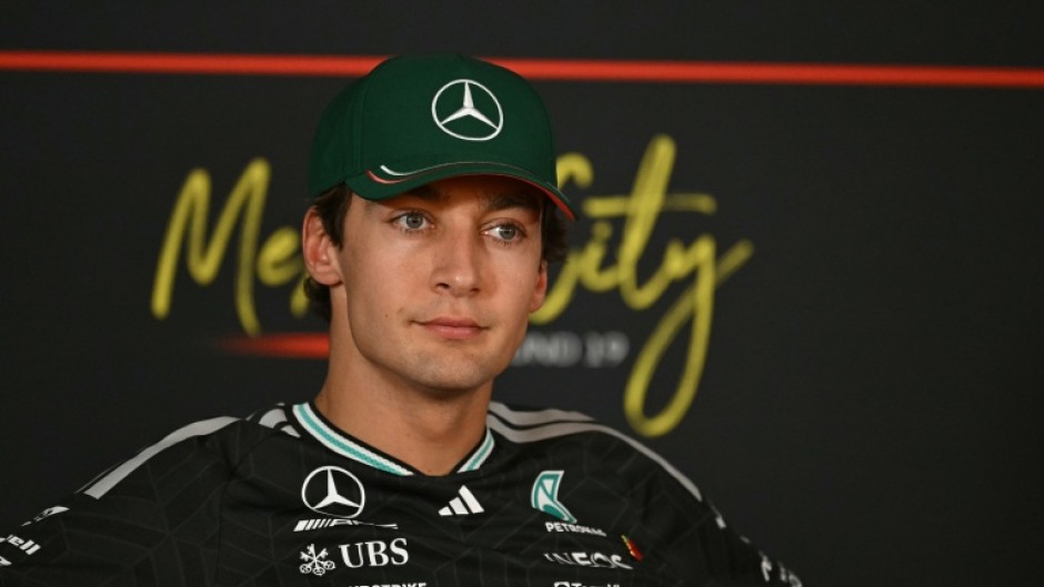 Mercedes' British driver George Russell trails team-mate Kimi Antonelli by 123 points