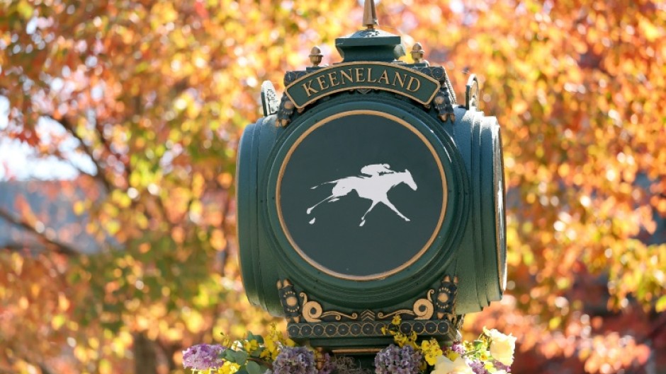 A general view ahead of the 43rd Breeders' Cup at Keeneland Race Course in Lexington, Kentucky