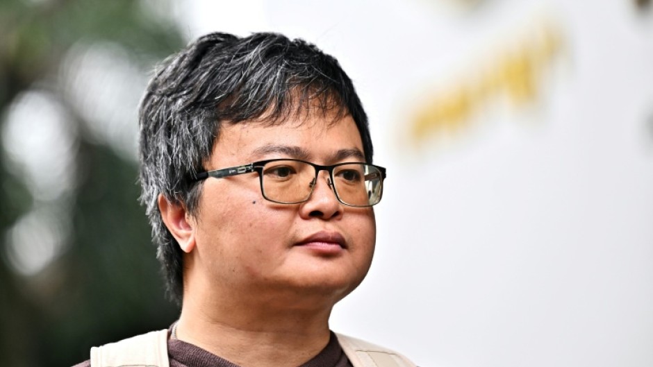 Human rights lawyer Arnon Nampa was convicted on a fresh count of lese majeste, the strict law that shields the Thai royal family from criticism