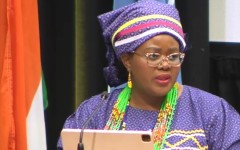 Human Settlements Minister Mamoloko Kubayi was speaking at UN Habitat's GAP launch in Soweto. (eNCA\Screenshot)