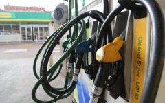 File: Petrol pumps seen at a local petrol station. eNCA