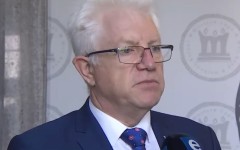 Western Cape Premier Alan Winde. (eNCA\Screenshot)