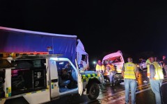 The accident scene on the N3. Twitter/@TrafficSA