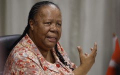 Minister of International Relations and Cooperation Naledi Pandor. AFP/Phill Magakoe