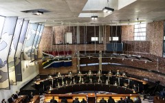 File: A Constitutional Court sitting.