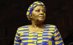 Former Speaker of the National Assembly Nosiviwe Mapisa-Nqakula. AFP/Phill Magakoe