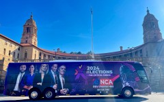 eNCA election bus/ Gareth Edwards 