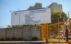 A view of Charlotte Maxeke Hospital. Sharon Seretlo/Gallo Images via Getty Images