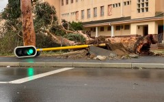 Damaged infrastructure in Cape Town. eNCA/Kevin Brandt