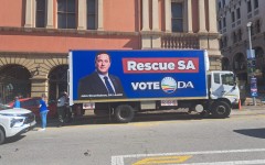 The DA was campaigning in Gqeberha. eNCA/Ronald Masinda