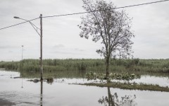 A flooded area following heavy rains. AFP/Marco Longari