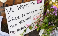 A placard protests against rape and GBV. GettyImages/RapidEye