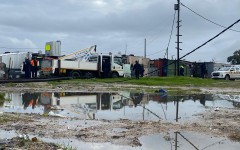 Flooding in both formal and informal settings were recorded. eNCA/Kevin Brandt