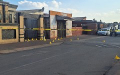 The scene of the Westbury mass shooting. eNCA.Hloni Mtimkulu