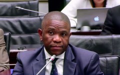 KwaZulu-Natal police commissioner Nhlanhla Mkhwanazi