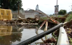 At a Randburg church, a pipe has been leaking for five years.
