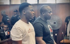 The Ndimande brothers at their first court appearance. eNCA/Dasen Thathiah