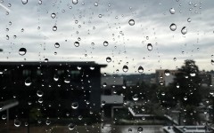 Raindrops seen on a window during a storm. eNCA/Estelle Bronkhorst