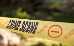 Police crime scene tape. GettyImages/Jacob Wackerhausen