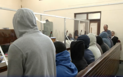 Anti-Gang Unit members in the Athlone Magistrates Court