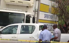 Investigators at Saulsville Shooting Site