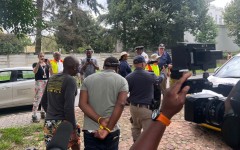 The City of Johannesburg is conducting a follow-up compliance verification at a Bryanston property that is being unlawfully occupied. Supplied