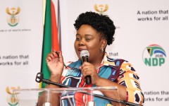 Minister of Justice and Constitutional Development Mmamoloko Kubayi. X/@DOJCD_ZA