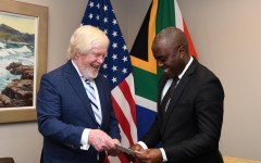 US ambassador to South Africa, Leo Brent Bozell III. X/@USAmbRSA