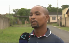Durban e-hailing driver Sphelele Gumede. 