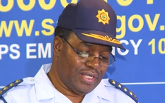  Police National Commissioner Fannie Masemola