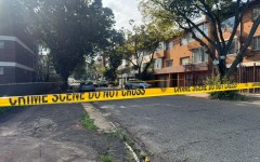 The scene of the shooting in Yeoville. Supplied