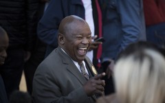 Mosiuoa "Terror" Lekota. AFP/Gulshan Khan