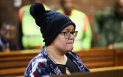 Murder-accused Tiffany Meek. Lubabalo Lesolle/Gallo Images