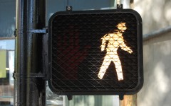 A pedestrian crossing. GettyImages/csredon
