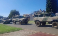 SANDF arrives in Eldorado Park. Supplied