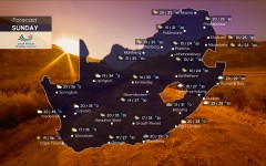 Weather forecast | Sunday, 15 March 2026