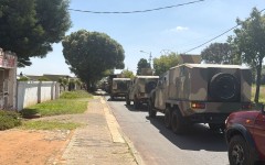 SANDF in Westbury