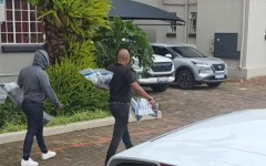 Properties connected to suspects in the murder of Emmanuel Mbense are being searched.