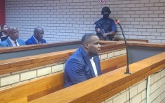 Suspended organised crime unit member Fannie Nkosi. eNCA/Manqoba Mchunu