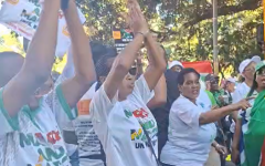 March and March is marching in Pretoria.