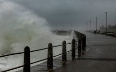 Severe Cape Town weather causes widespread damage to Sea Point homes and infrastructure. Gallo Images/Brenton Geach