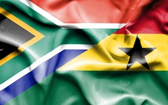 Ghana South Africa Flag