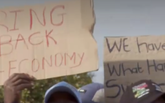 Protest against illegal foreign nationals