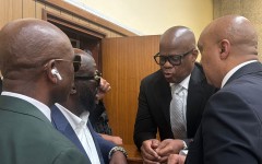 After spending the entire weekend behind bars, prominent taxi boss Joe “Ferrari” Sibanyoni and three co-accused walked free on Monday afternoon.