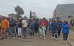Disgruntled residents of KwaTsaduza want undocumented foreign spaza shop owners arrested.