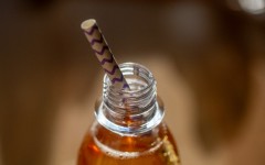 File: A drink with a paper straw. Fernando Gutierrez-Juarez/dpa Picture-Alliance via AFP
