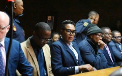 Some of the officers charged in the Medicare24 saga.  Frennie Shivambu/Gallo Images