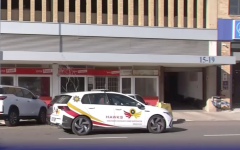 Hawks vehicle.